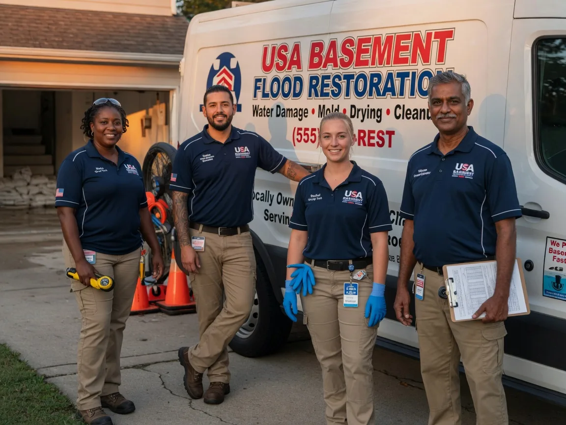 Basement Flood Cleanup company in South English, IA